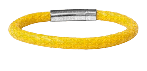 Bracelet Yellow - By StormGalaxy05 - gratis png