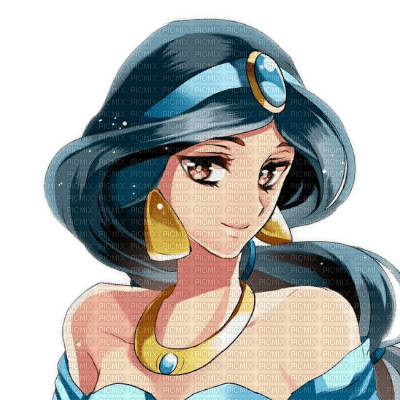 Princess Jasmine Anime - png grátis