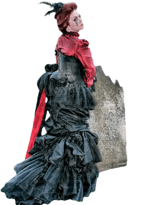 mujer gotica by EstrellaCristal - zdarma png