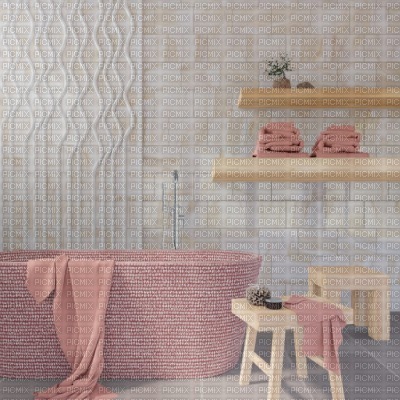 Cream and Pink Bathroom - zadarmo png