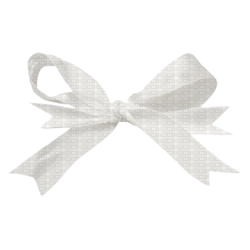 white bow - бесплатно png