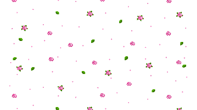 effet fleurs rose et vert/ HD - Darmowy animowany GIF