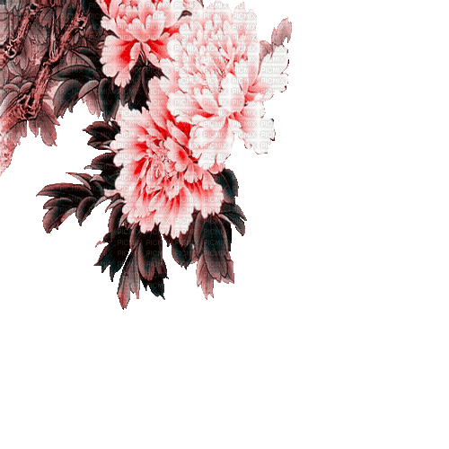 Y.A.M._Japan Spring Flowers Decor - Besplatni animirani GIF