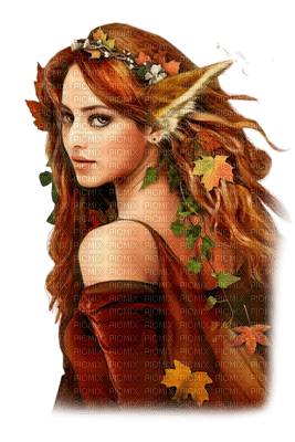 autumn fairy automne feerie - ücretsiz png