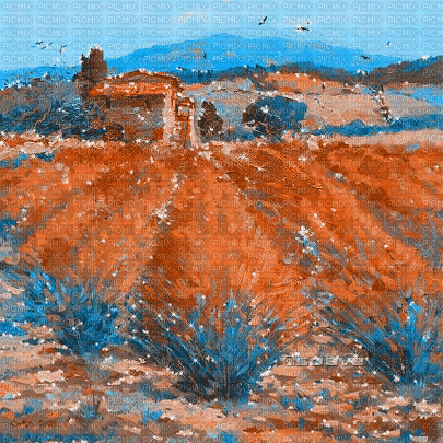 soave background animated   blue orange - 無料のアニメーション GIF