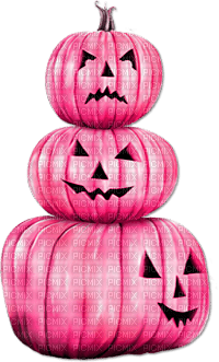 soave deco halloween pumpkin pink - Free PNG