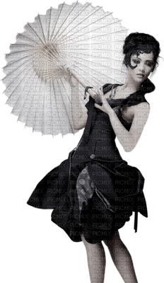 Kaz_Creations Woman Femme Umbrella Parasol - PNG gratuit