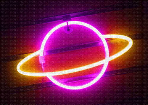 Neon Planet - by StormGalaxy05 - безплатен png