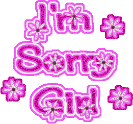 i'm sorry girl - GIF animé gratuit