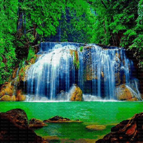 waterfall - Δωρεάν κινούμενο GIF