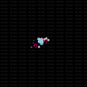 minou-animated-background-flower-heart - Ücretsiz animasyonlu GIF