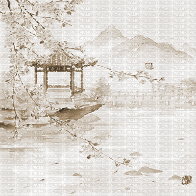 kikkapink background oriental  asian animated - Besplatni animirani GIF