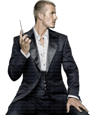 Kaz_Creations Man Homme David Beckham - zdarma png