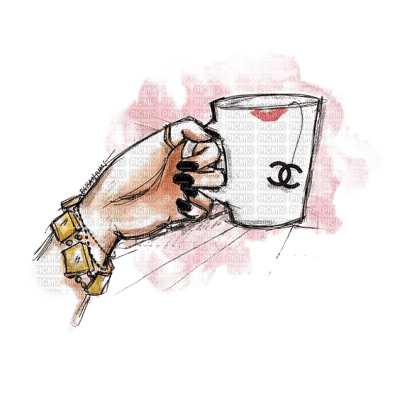 Chanel Coffee - Bogusia - nemokama png