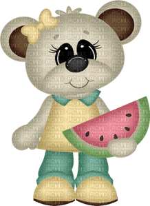 Kaz_Creations Cute Cartoon Bear - png gratuito