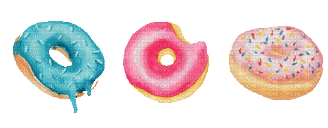 Donuts - Gratis animerad GIF