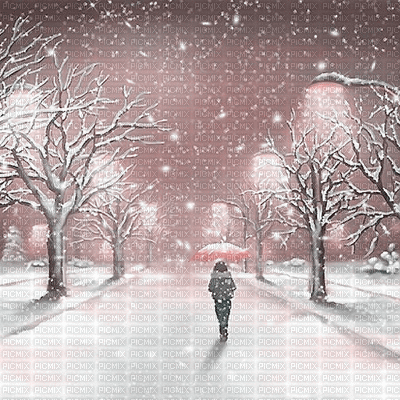 kikkapink winter snow background animated - GIF animasi gratis