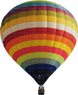 balloon hot air montgolfière - png gratuito