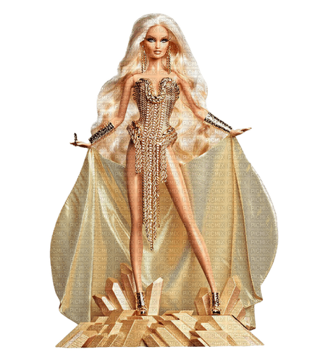 Barbie Golden - ingyenes png