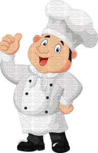 Kaz_Creations Cartoon Chef - png gratis