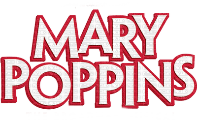 Mary Poppins text - gratis png