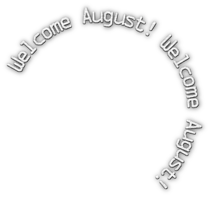 soave text welcome august white - png gratis