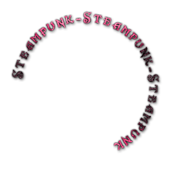 soave text steampunk pink - gratis png