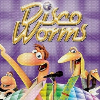 Disco Worms - Free PNG