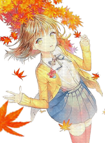 Anime girl ❤️ elizamio - 免费PNG
