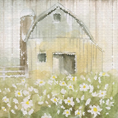 kikkapink spring painting background field - Free animated GIF