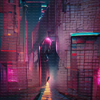 City Alley Background - 免费PNG