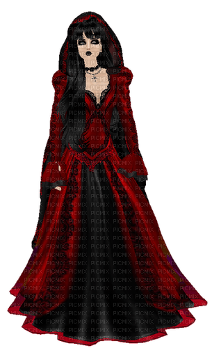 Gothic Lady - nemokama png
