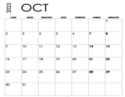loly33 calendrier octobre - png gratis