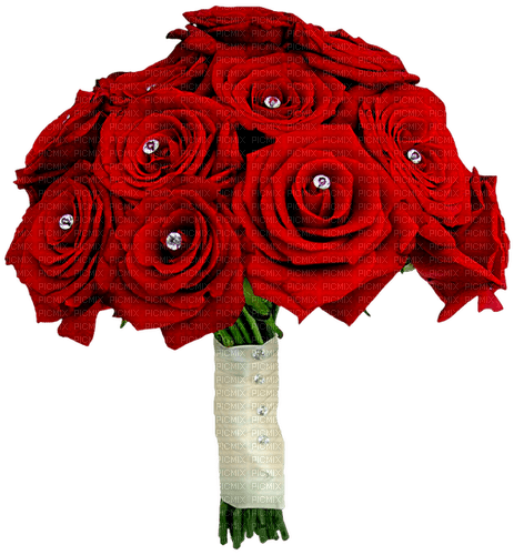 Roses.Bouquet.Red - PNG gratuit