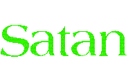 satan swirling text - GIF animado grátis