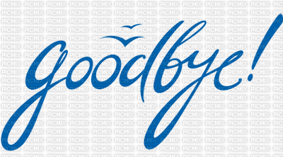 goodbye - PNG gratuit