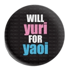 will yuri for yaoi - 免费PNG