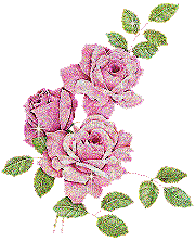 Flowers pink rose bp - GIF animasi gratis