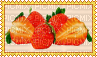 strawberry stamp - bezmaksas png