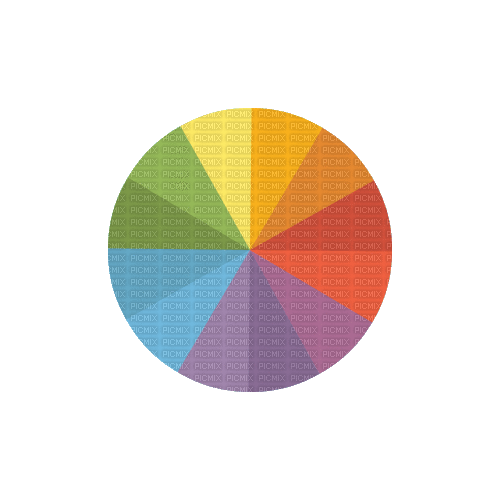 abstract abstrait art effect colored circle - Besplatni animirani GIF