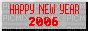new year 2006 - GIF animado gratis