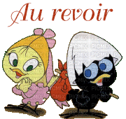 Au revoir - Darmowy animowany GIF