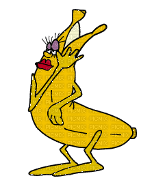 banana - GIF animado gratis