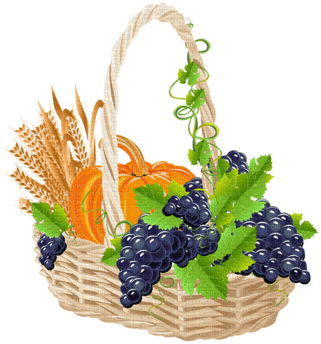 Autumn Basket - бесплатно png