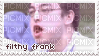 filthy frank stamp - PNG gratuit