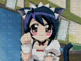 catgirl anime - GIF animado grátis