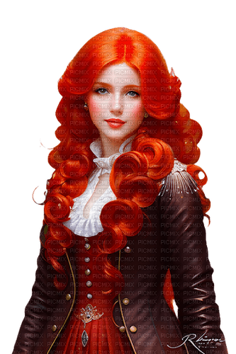loly33 femme rousse - zadarmo png