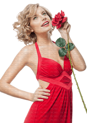 Kaz_Creations Woman Femme Red - Free PNG