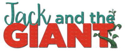 Kaz_Creations Logo Text Jack and the Giant - png gratis