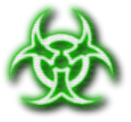 biohazard green - png gratuito
